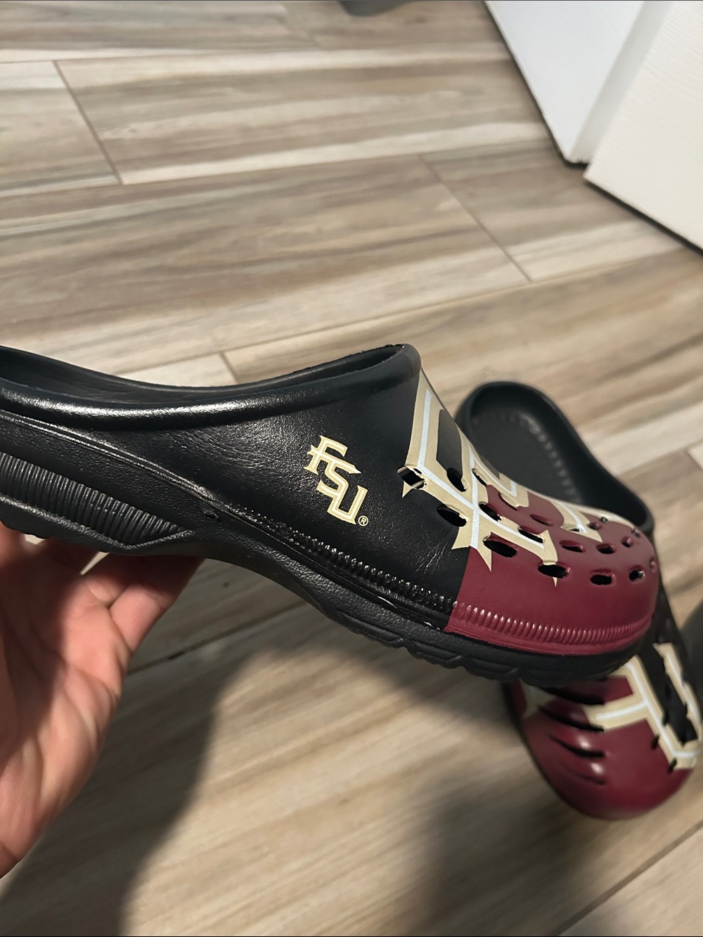 FSU Slip-On Clogs - Picture 2 of 4